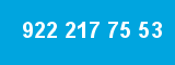 922 217 75 53 922 217 75 53
